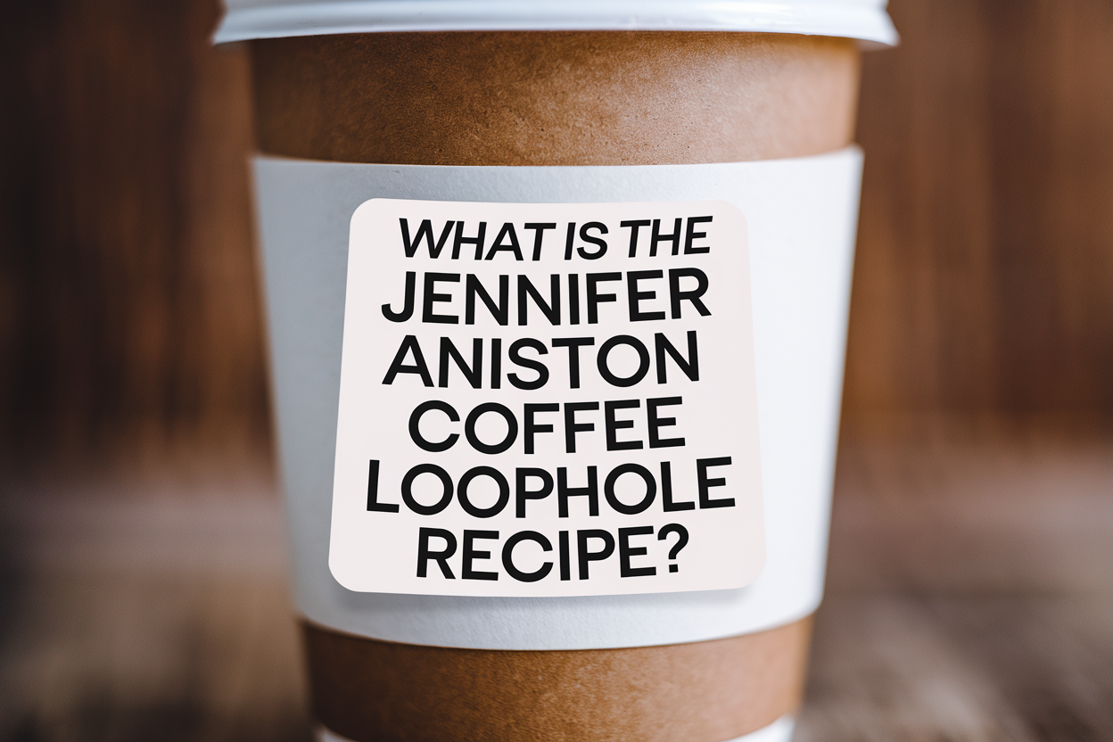 What is the Jennifer Aniston coffee loophole recipe?