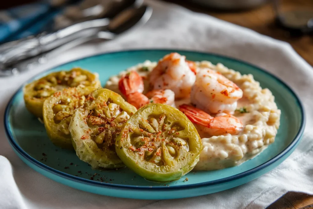 What Goes With Fried Green Tomatoes for Dinner