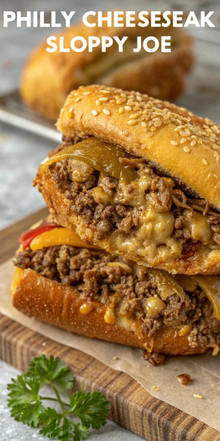 Philly Cheesesteak Sloppy Joes: The Ultimate Comfort Food Mashup
