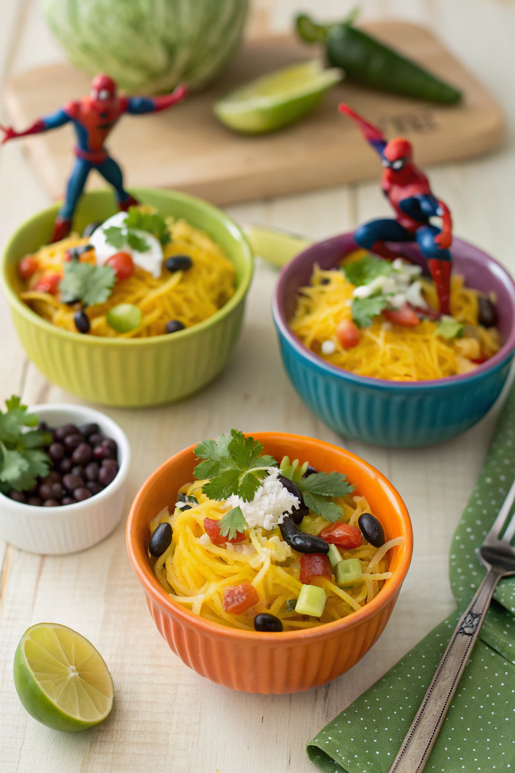 Mini Mexican Spaghetti Squash Stir Fry: A Heroic Veggie Fiesta!