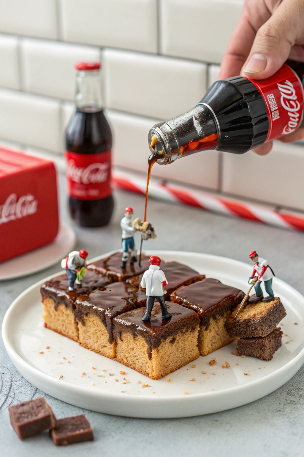 Mini Coca-Cola Cake: Tiny Bubbles of Chocolate Bliss