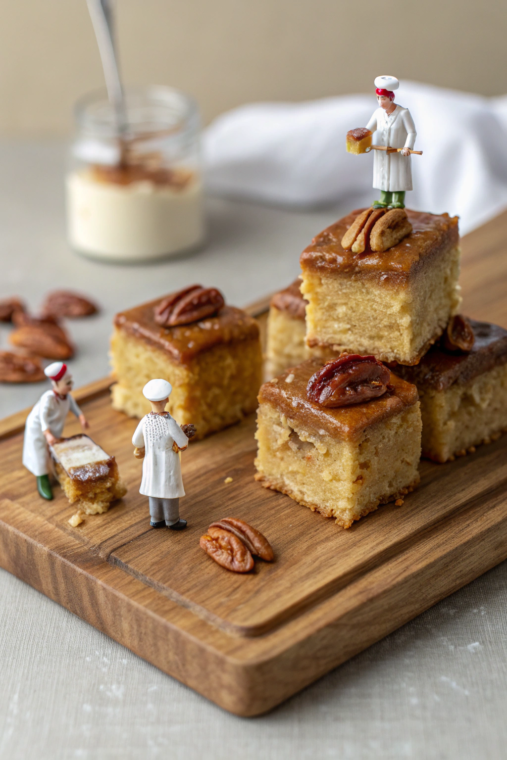 Mini Southern Praline Pecan Cakes: Sweet Bites of Southern Charm