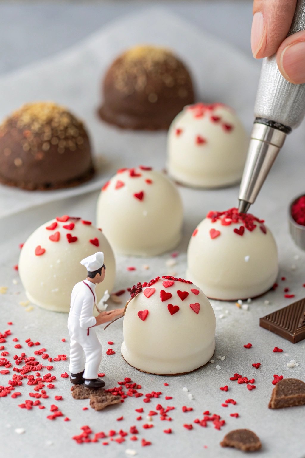 Miniature Valentine Oreo Truffle Recipe ❤️