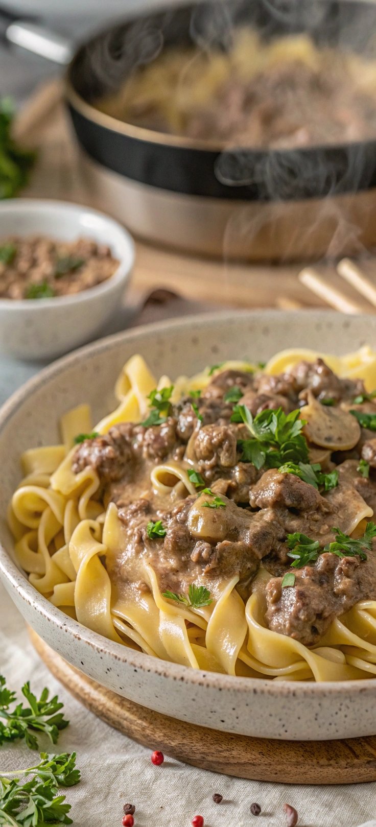 Ultimate Ground Beef Stroganoff Recipe – A Creamy & Comforting Classic