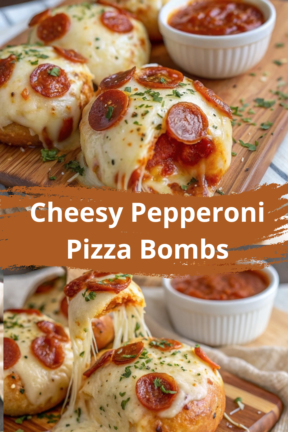 Cheesy Pepperoni Pizza Bombs – The Ultimate Gooey, Bite-Sized Pizza Snack