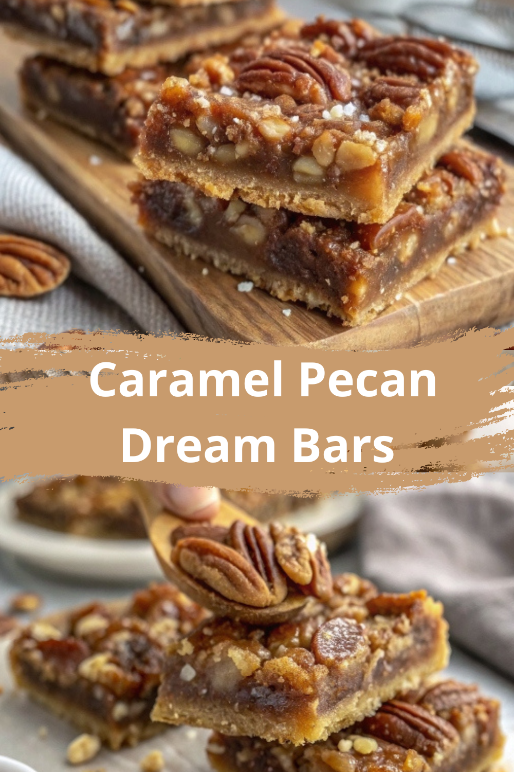 Caramel Pecan Dream Bars – Buttery, Chewy, and Utterly Irresistible
