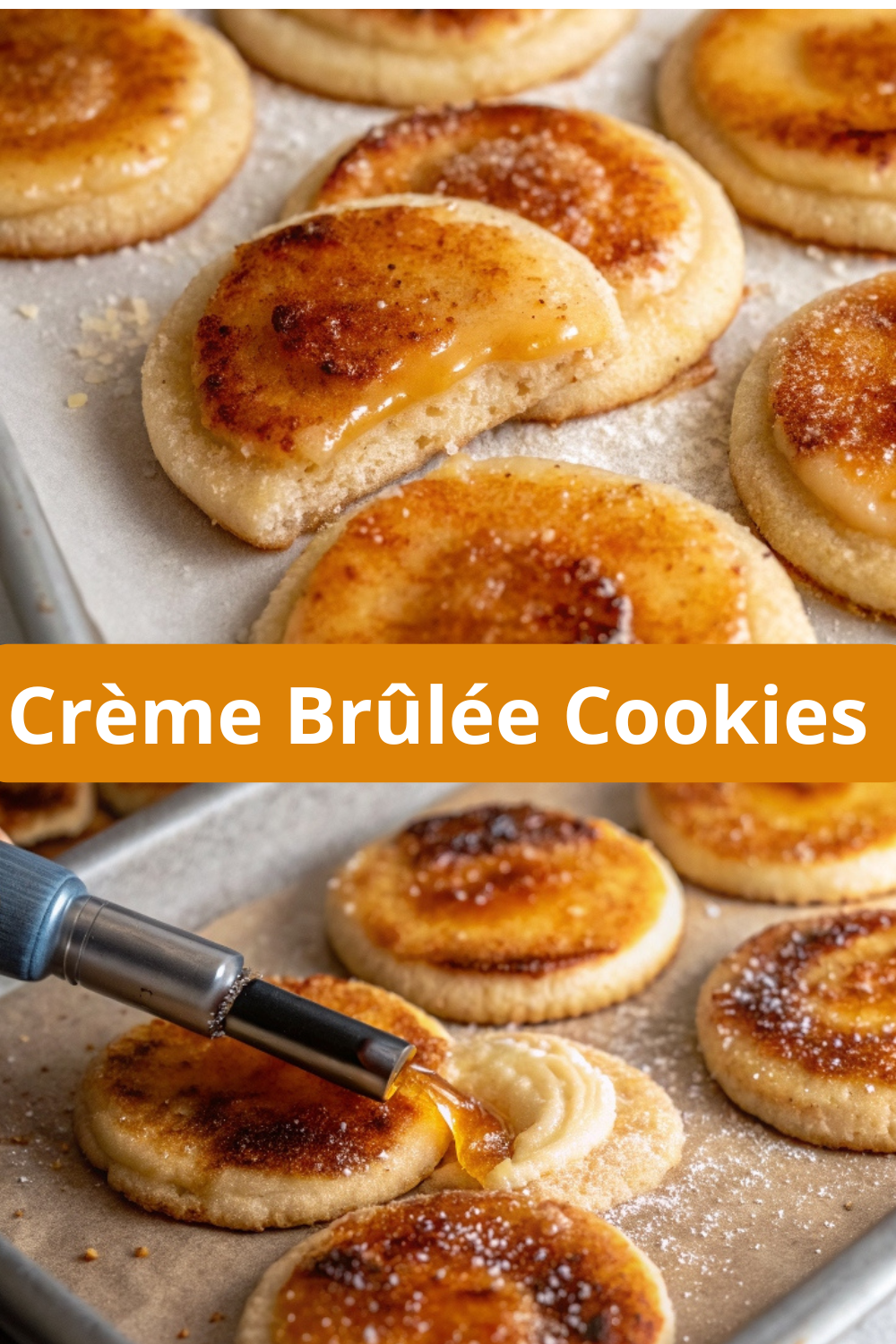 Crème Brûlée Cookies – Inspired by In Bloom Bakery