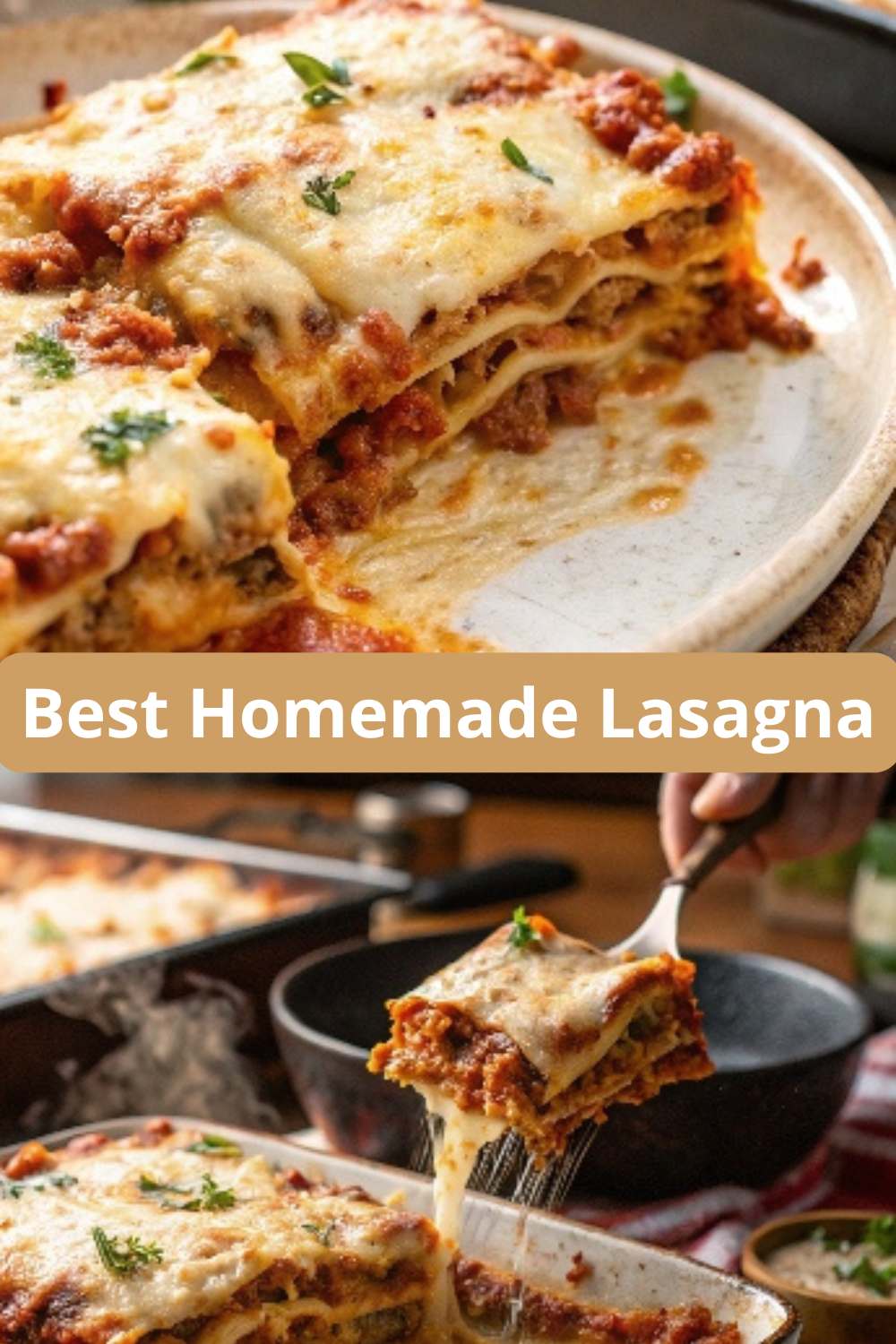 The Best Homemade Lasagna Recipe – Classic, Rich, and Made from Scratch