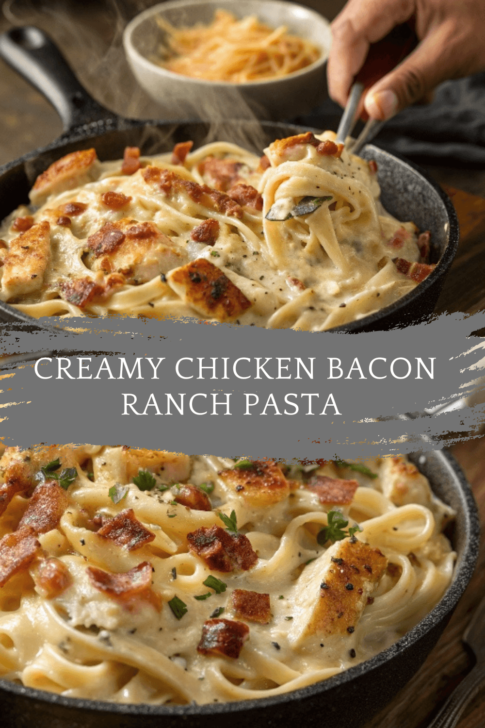 Creamy Chicken Bacon Ranch Pasta – The Ultimate Comfort Food!