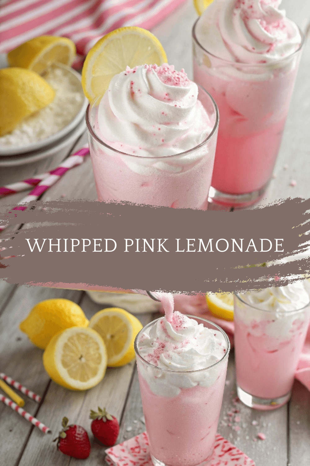 Whipped Pink Lemonade – Creamy, Tangy, and Perfectly Pretty