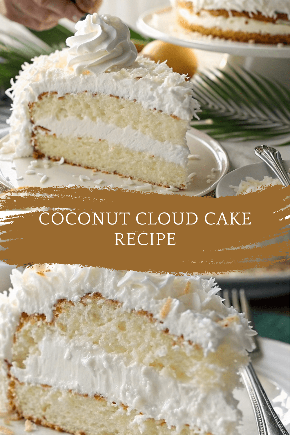 Coconut Cloud Cake Recipe – Light, Fluffy & Dreamy