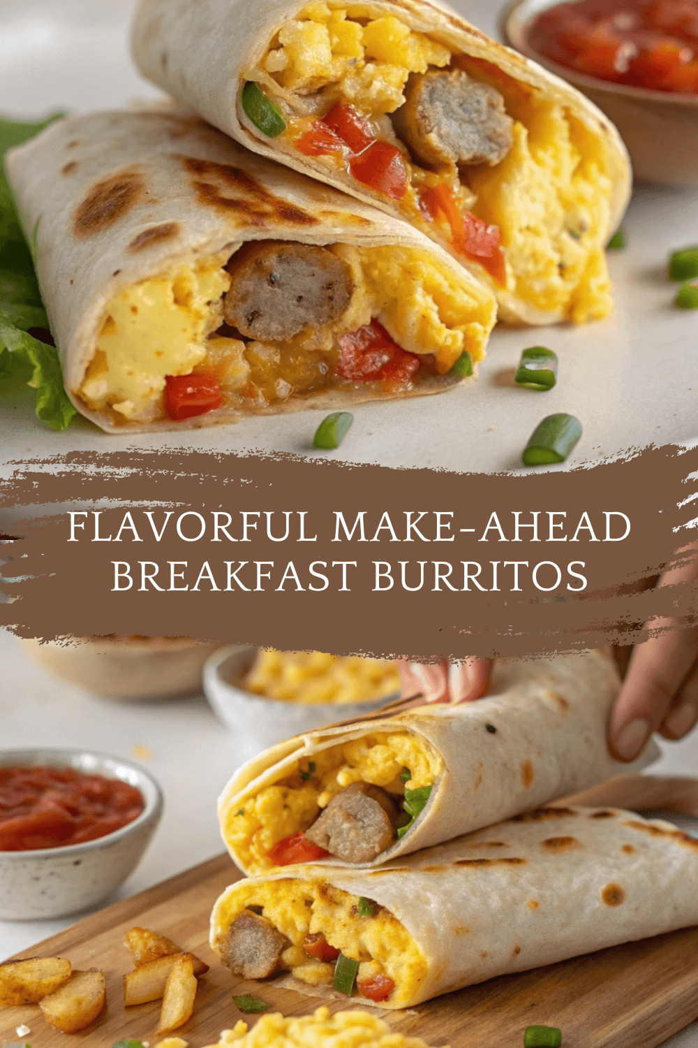 Flavorful Make-Ahead Breakfast Burritos – Quick, Hearty, and Freezer-Friendly