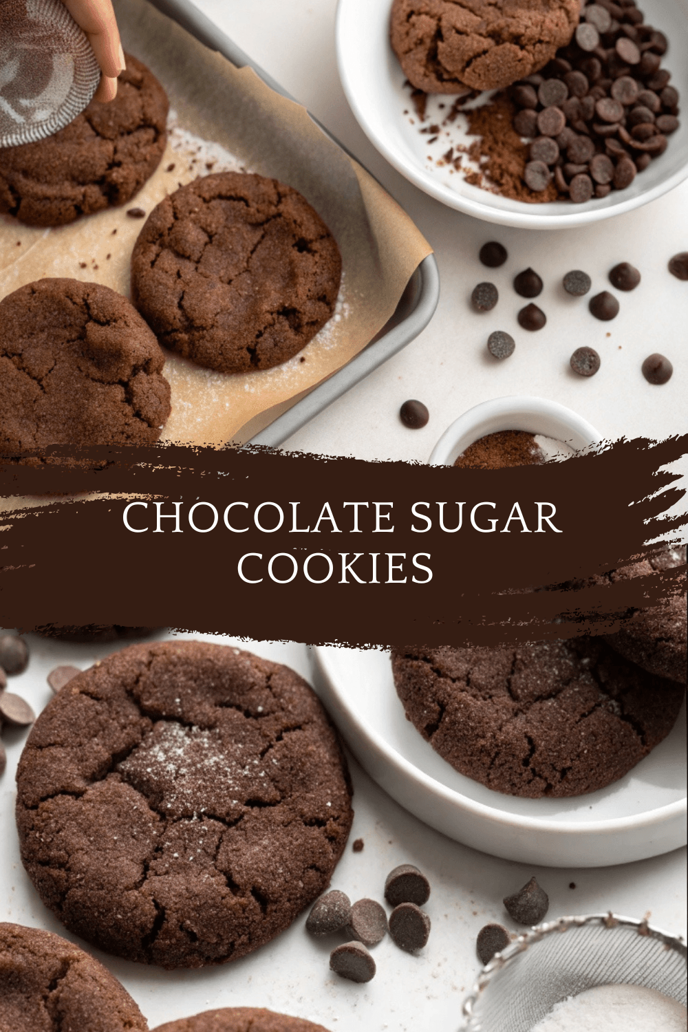 Chocolate Sugar Cookies – Rich, Soft & Irresistibly Fudgy