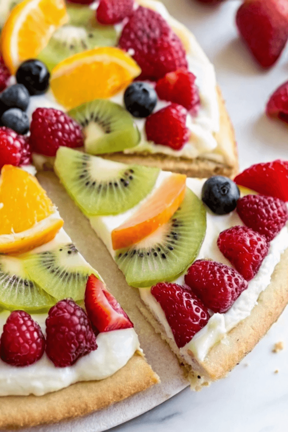 Easy Fresh Fruit Pizza – A Colorful and Delicious Summer Dessert