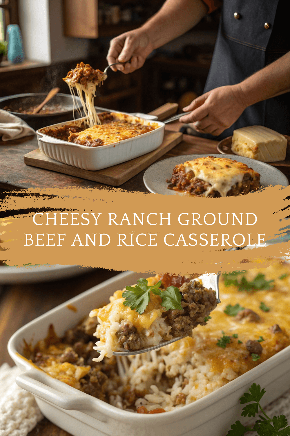 Cheesy Ranch Ground Beef and Rice Casserole Recipe – A Comfort Food Classic