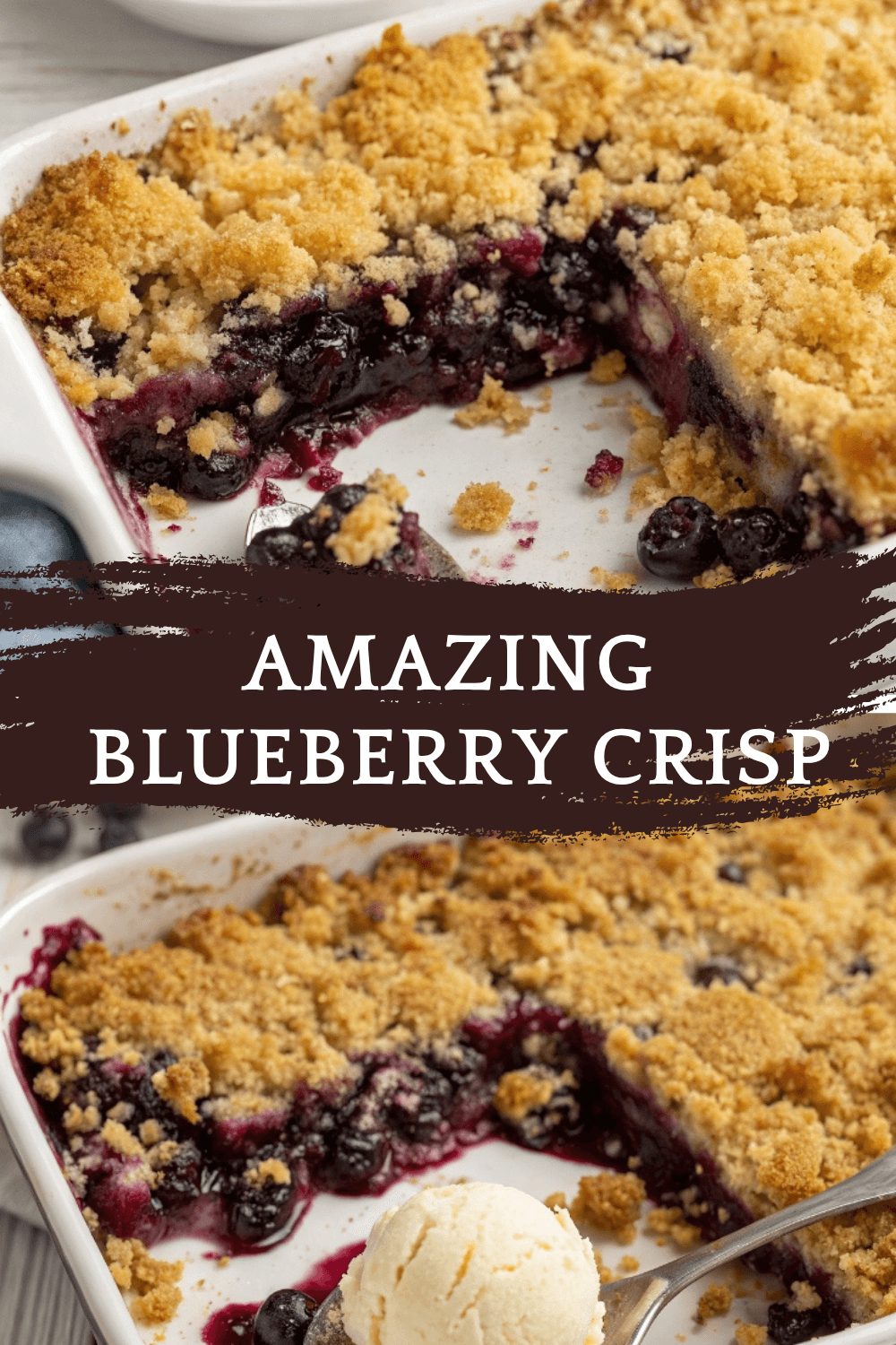 Amazing Blueberry Crisp – Juicy, Crunchy & Perfectly Sweet