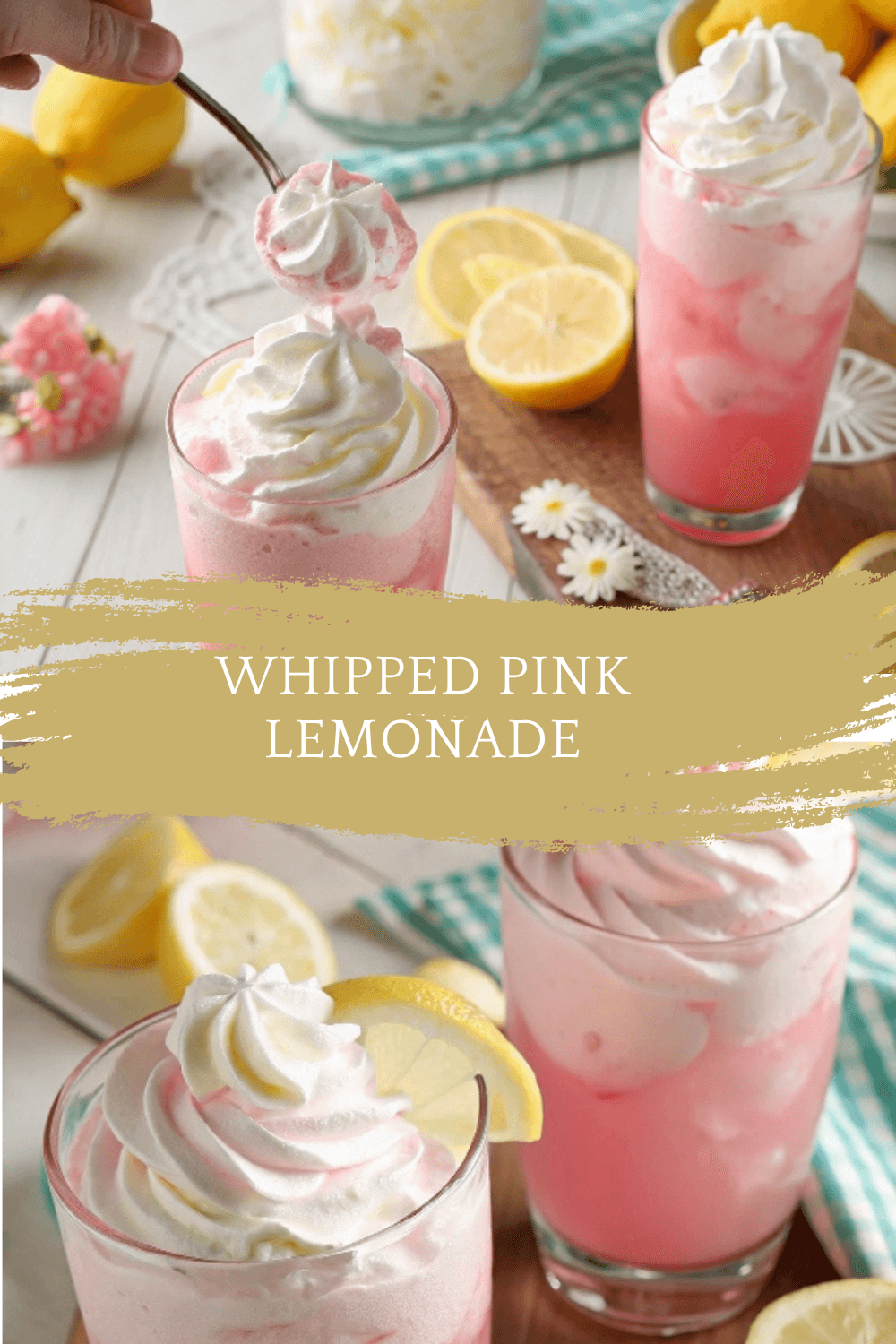 Whipped Pink Lemonade – A Sweet, Creamy Summer Drink