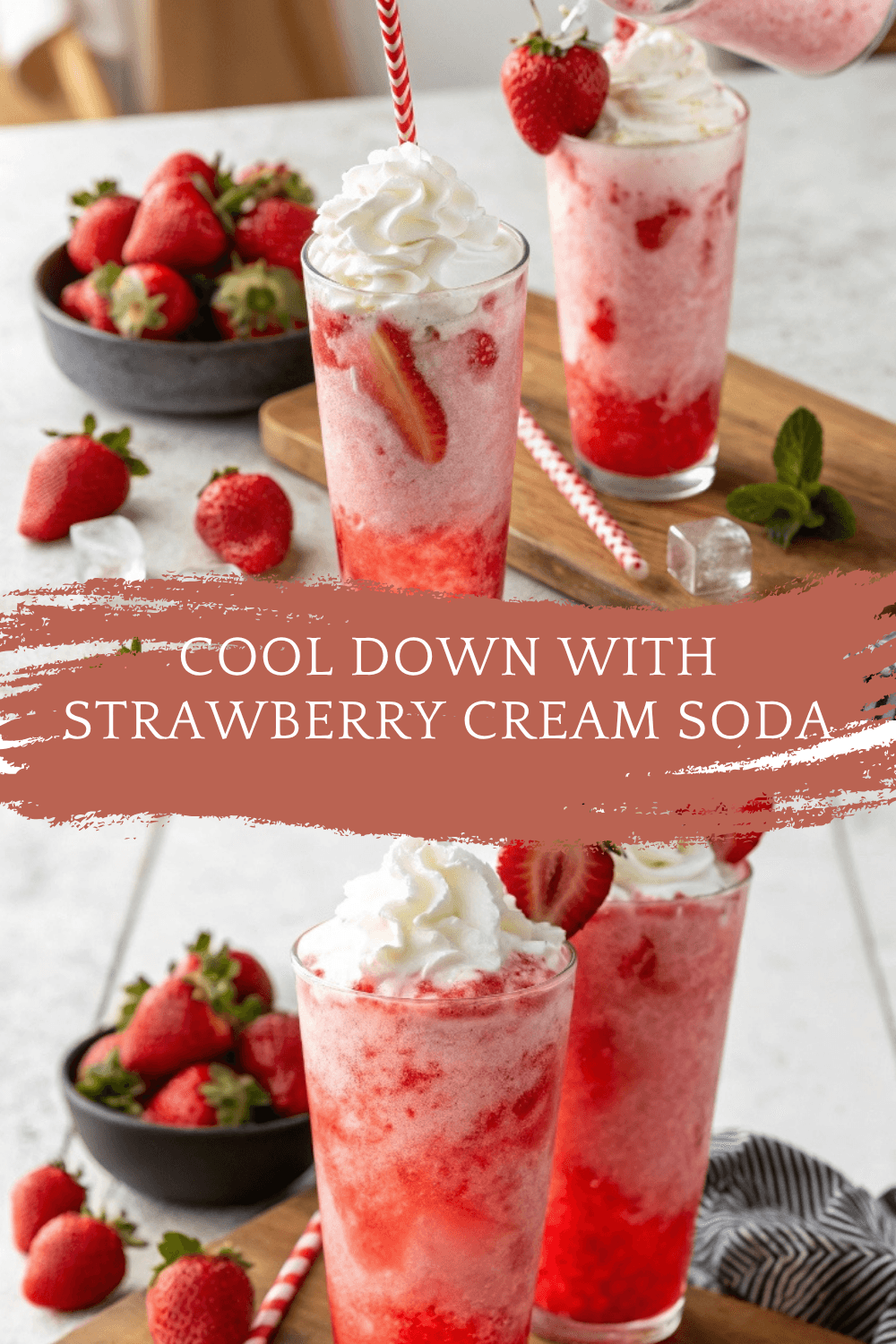 Cool Down with Strawberry Cream Soda: A Simple Summer Treat