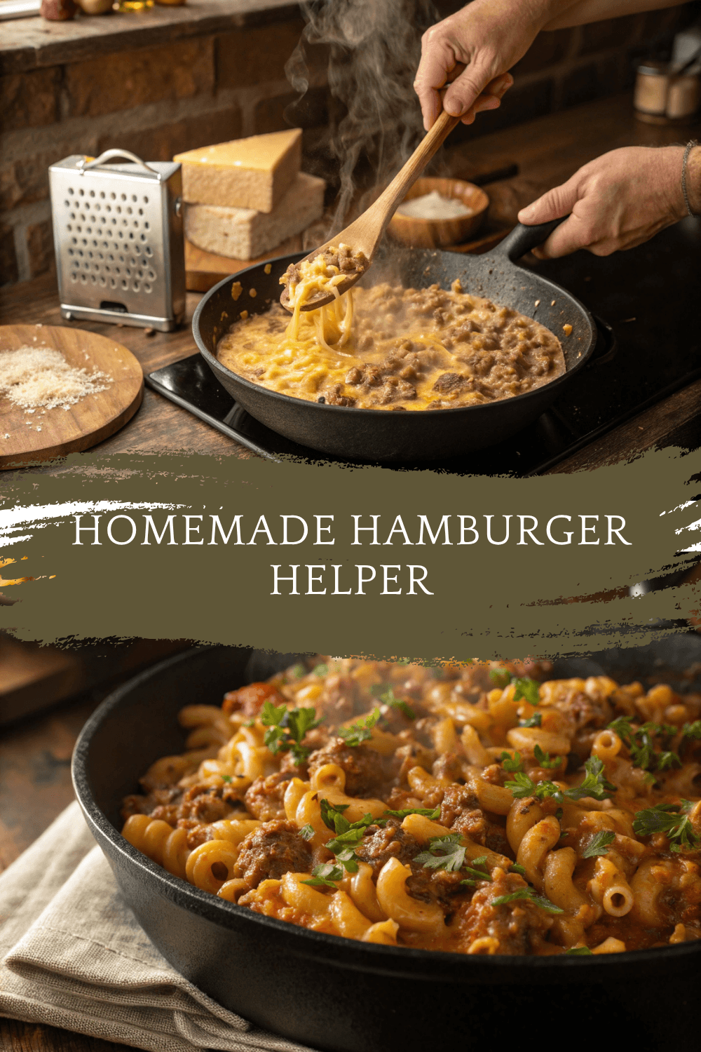 Homemade Hamburger Helper – A One-Pot Cheesy Classic