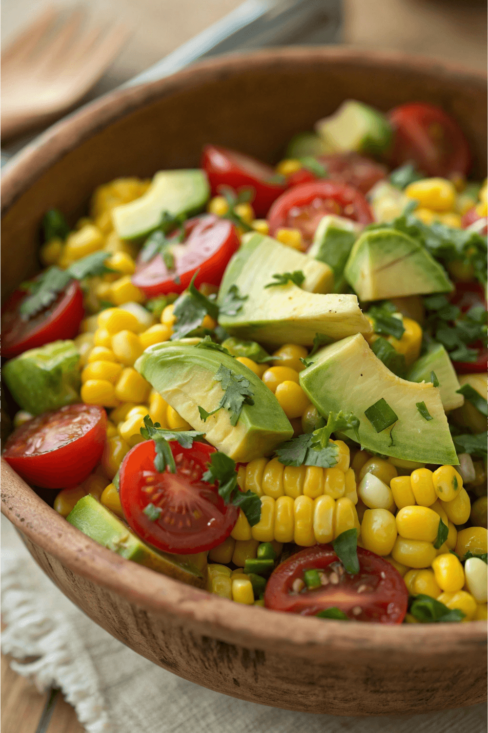 Summer Corn Salad with Avocado – A Bright & Zesty Summer Favorite