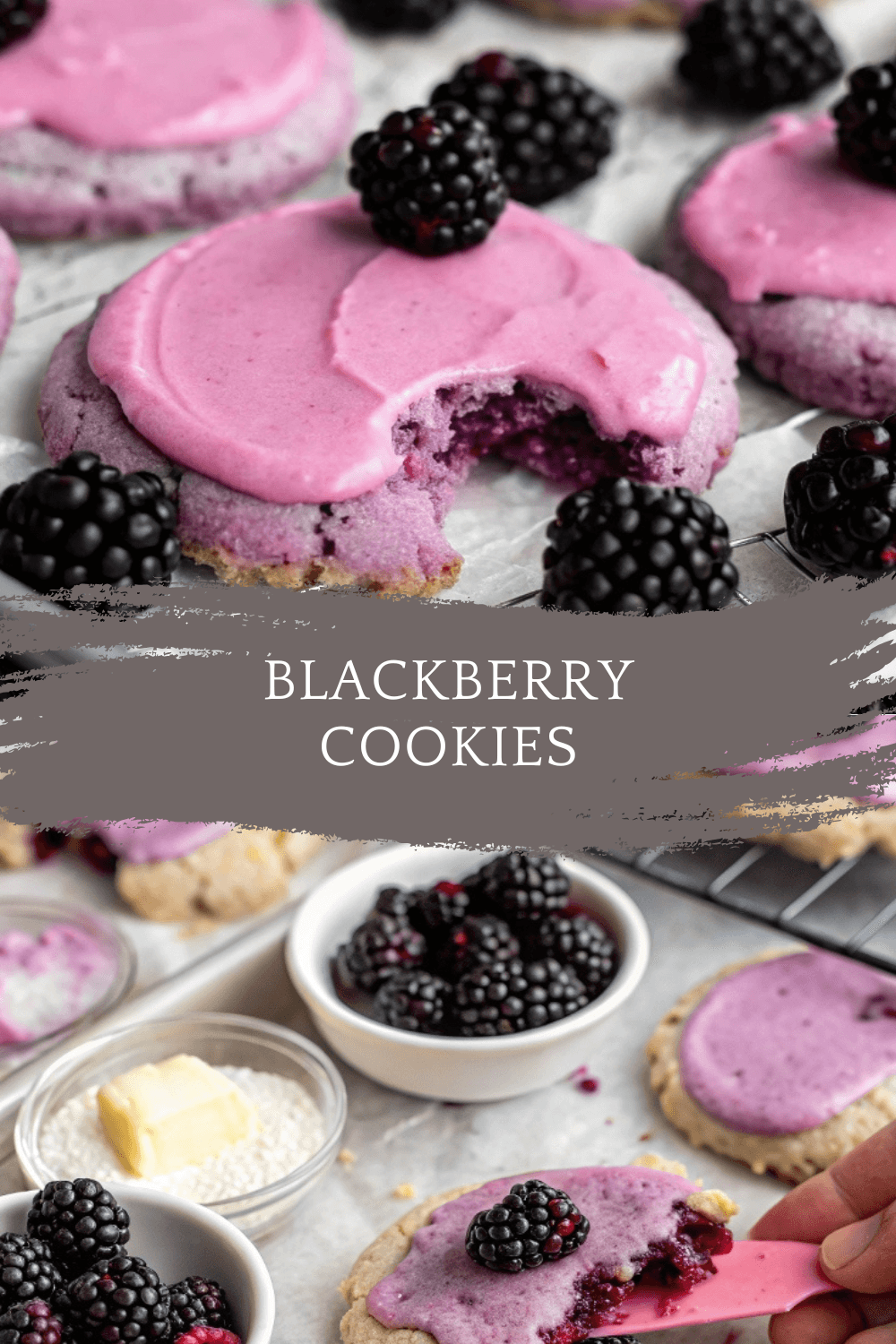Blackberry Cookies – Soft, Vibrant, and Packed with Berry Goodness