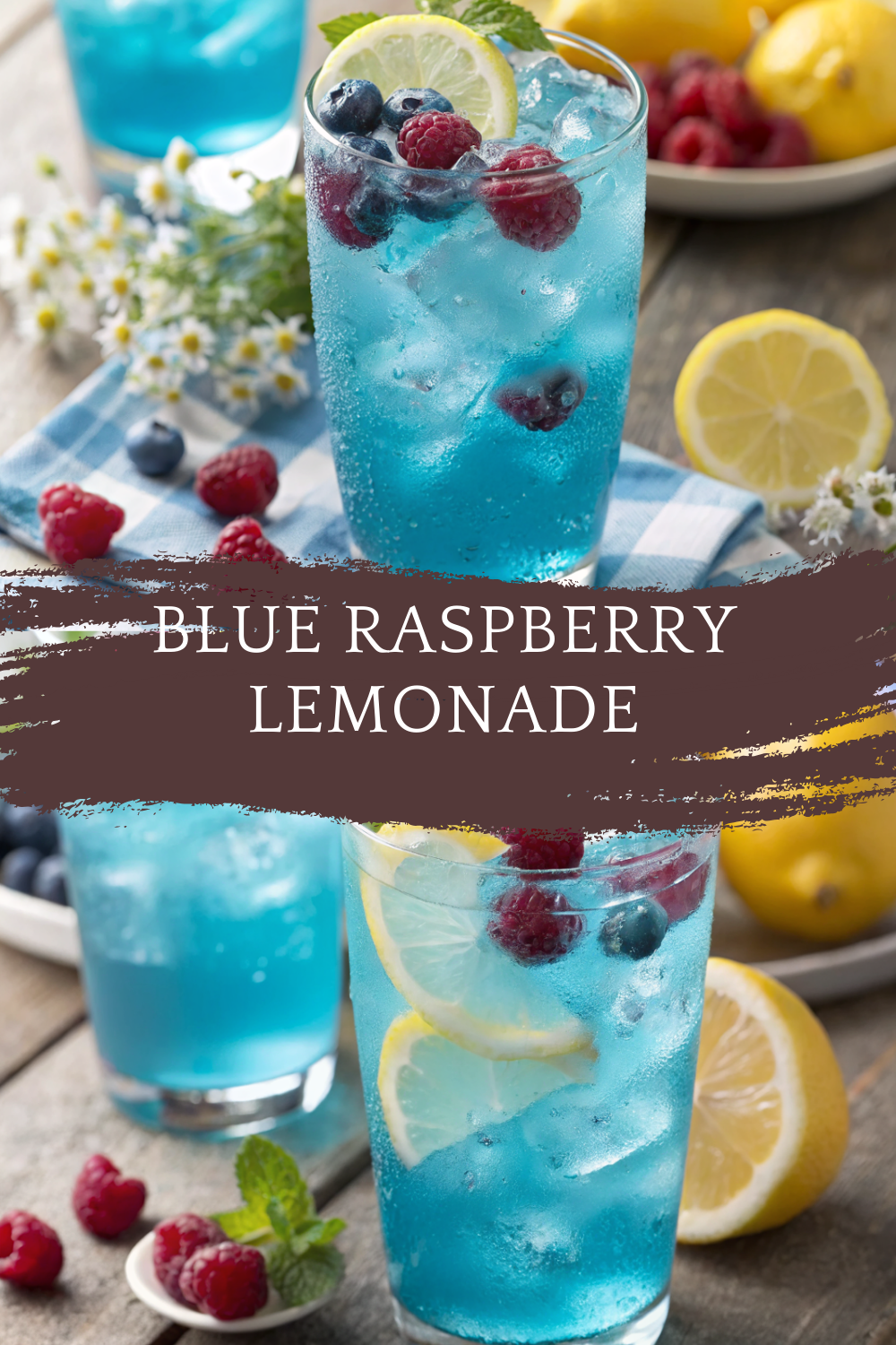 Blue Raspberry Lemonade – A Bright, Refreshing, Sweet-Tart Twist on a Classic