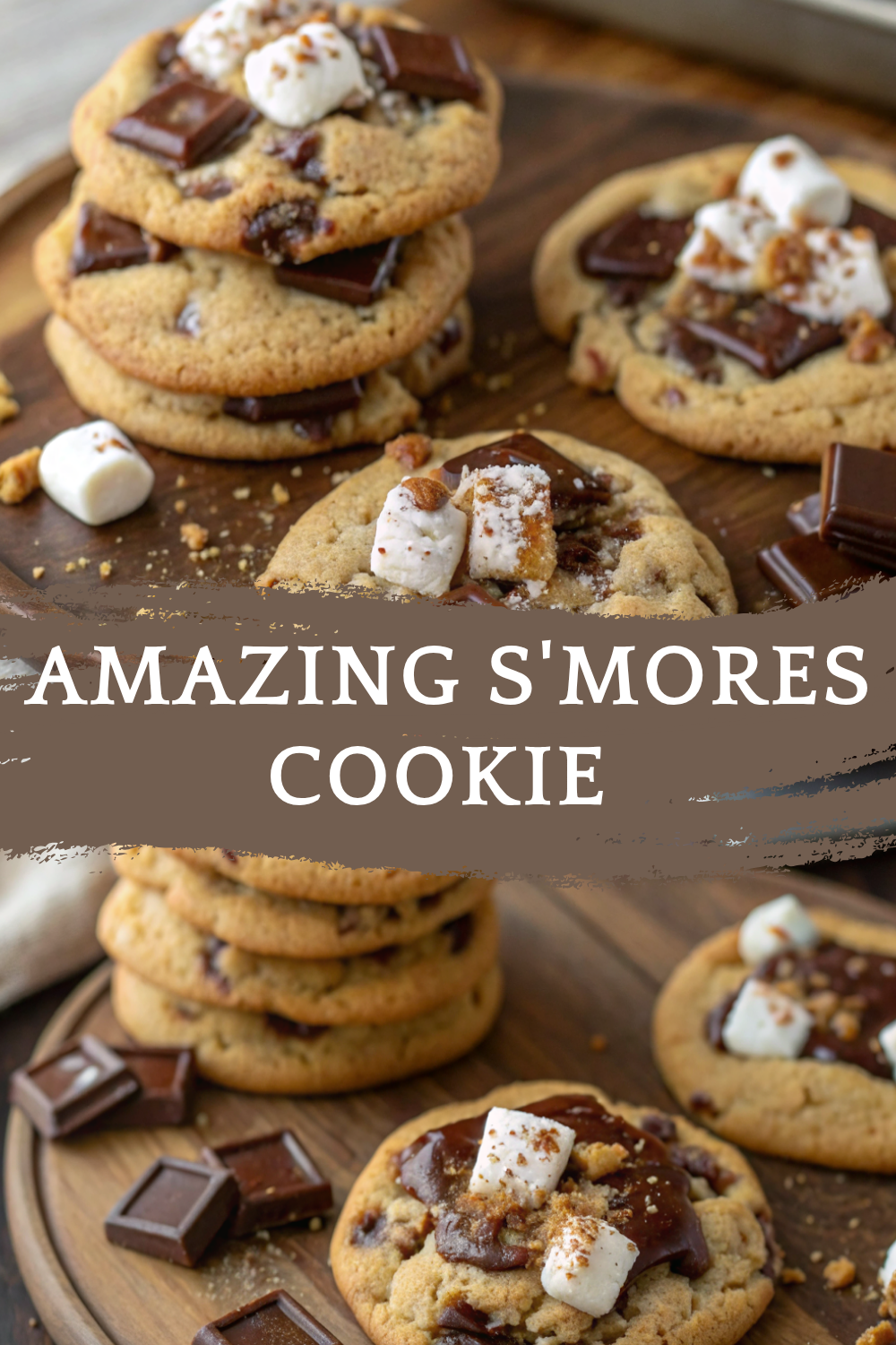 Amazing S’mores Cookie – Gooey Delight in Every Bite!