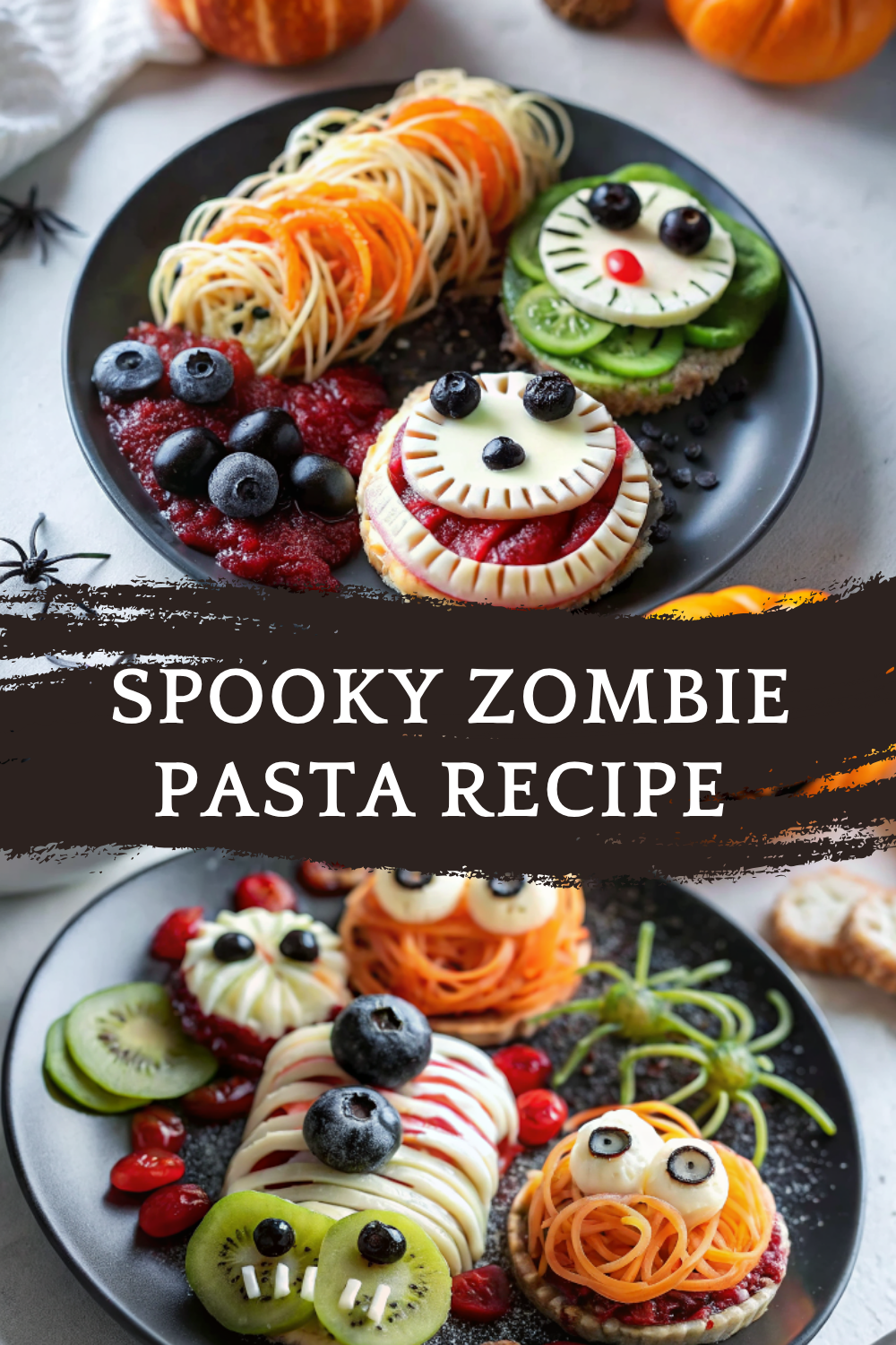 Spooky Zombie Pasta Recipe for Halloween Fun