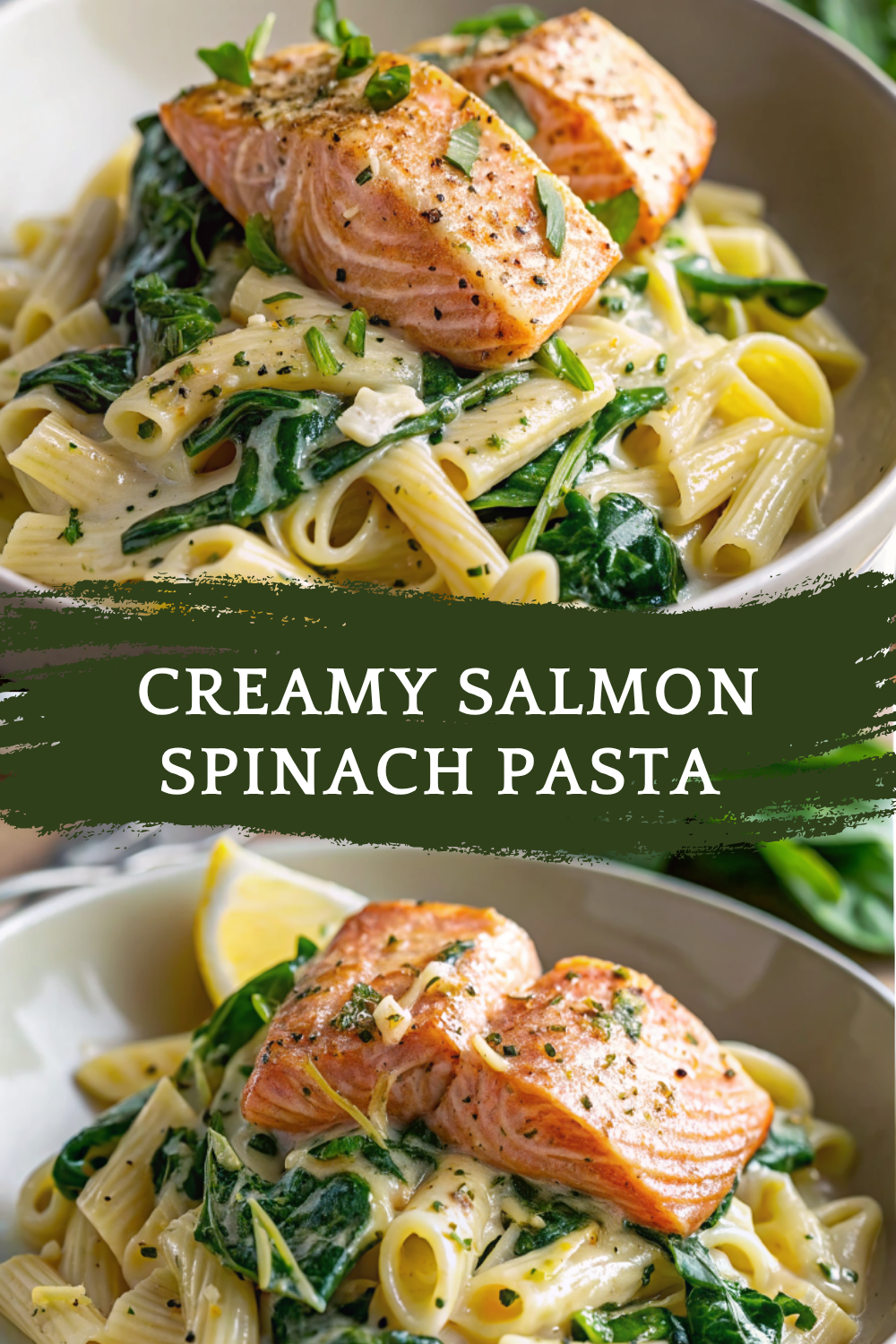 Creamy Salmon Spinach Pasta – Elegant Comfort Food in 30 Minutes