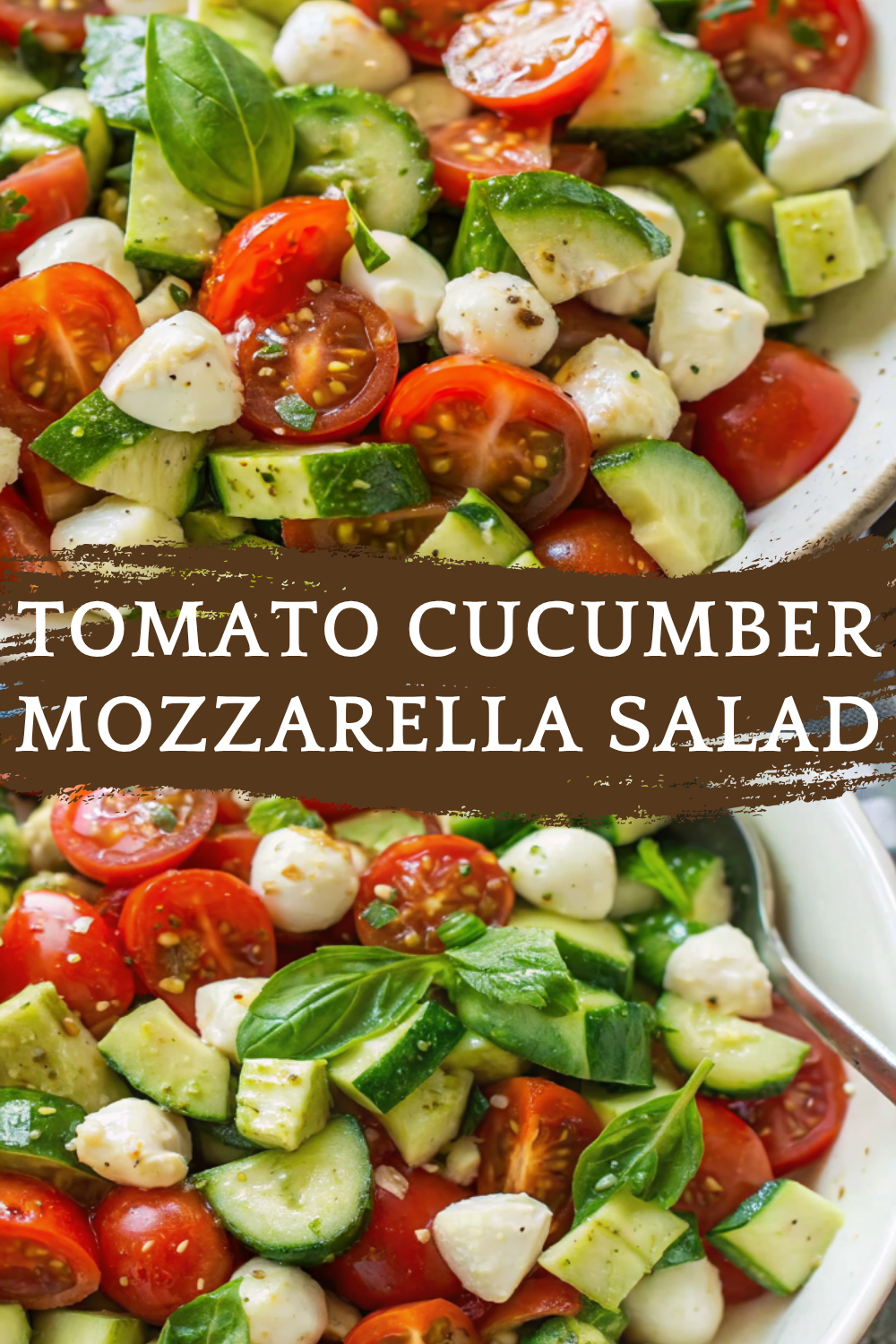 Tomato Cucumber Mozzarella Salad – A Fresh, Vibrant Summer Salad Bursting with Mediterranean Flavors