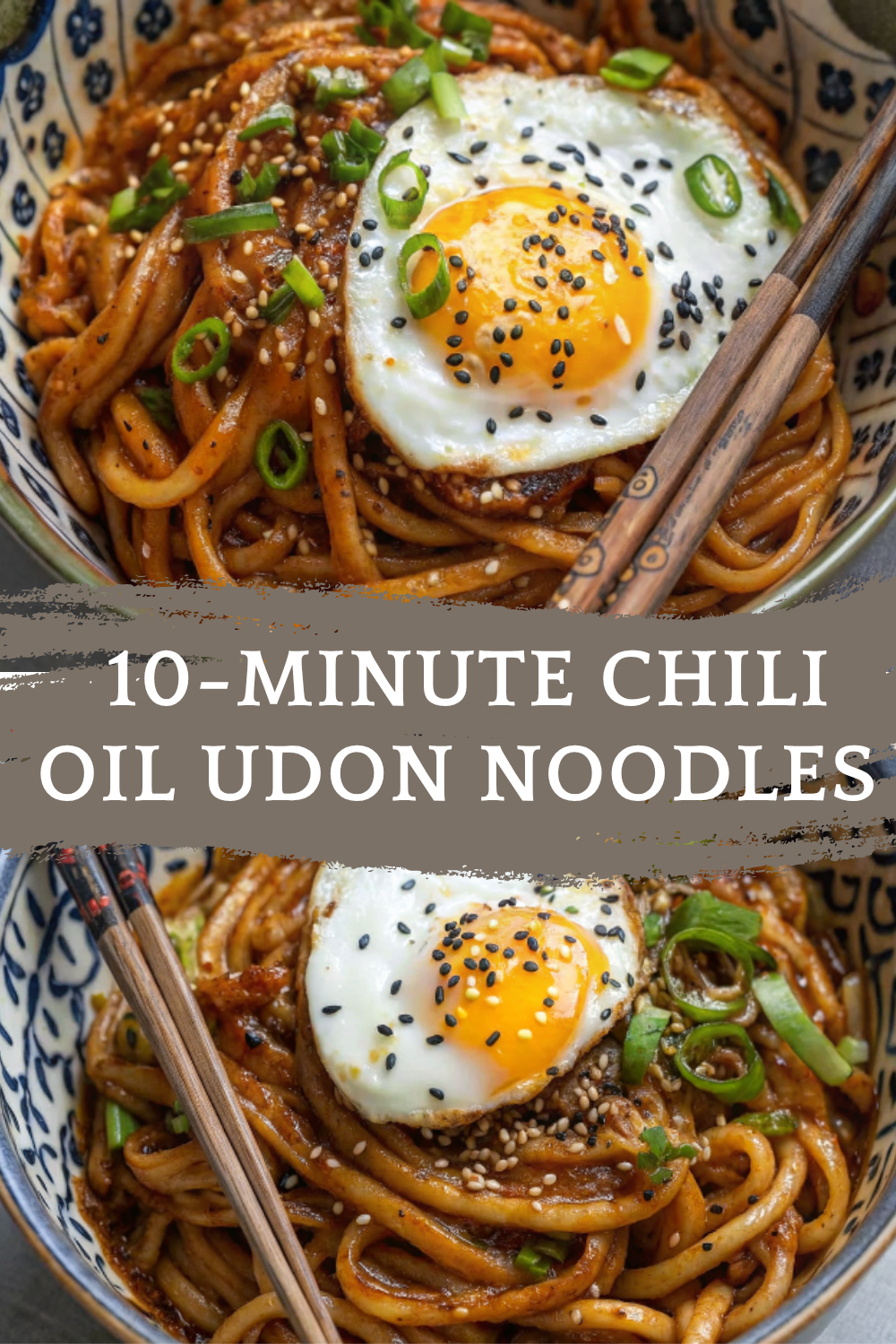 10-Minute Chili Oil Udon Noodles – Spicy, Slurpy, and Satisfying