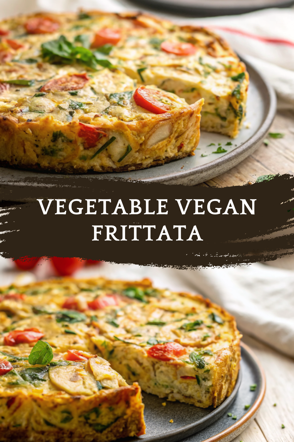 Vegetable Vegan Frittata – Healthy, Easy & Protein-Packed Plant-Based Delight