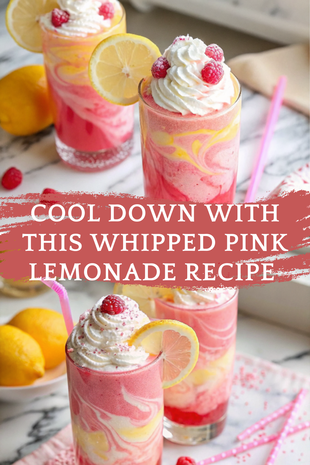Cool Down with This Whipped Pink Lemonade Recipe – Creamy, Tangy & Totally Refreshing!