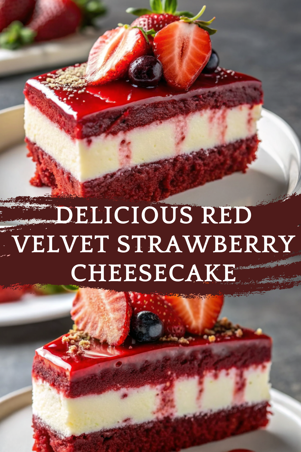 Delicious Red Velvet Strawberry Cheesecake Recipe – A Decadent Dessert Dream Come True