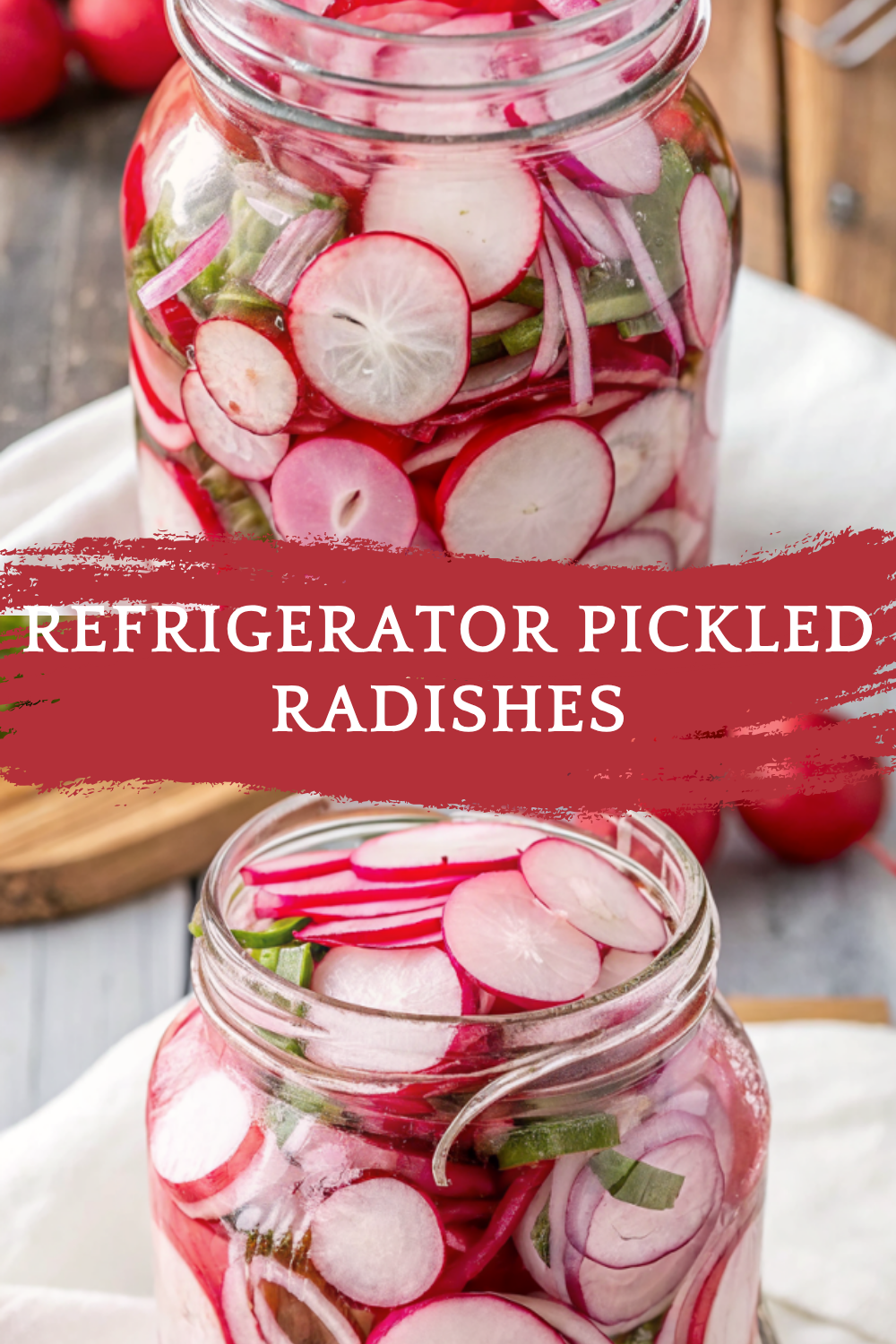 Refrigerator Pickled Radishes – Quick, Tangy & Perfectly Crunchy in 1 Hour