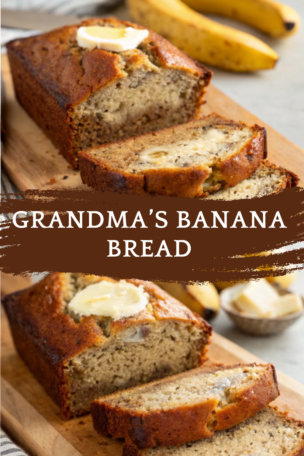 Grandma’s Banana Bread – Quick & Delicious
