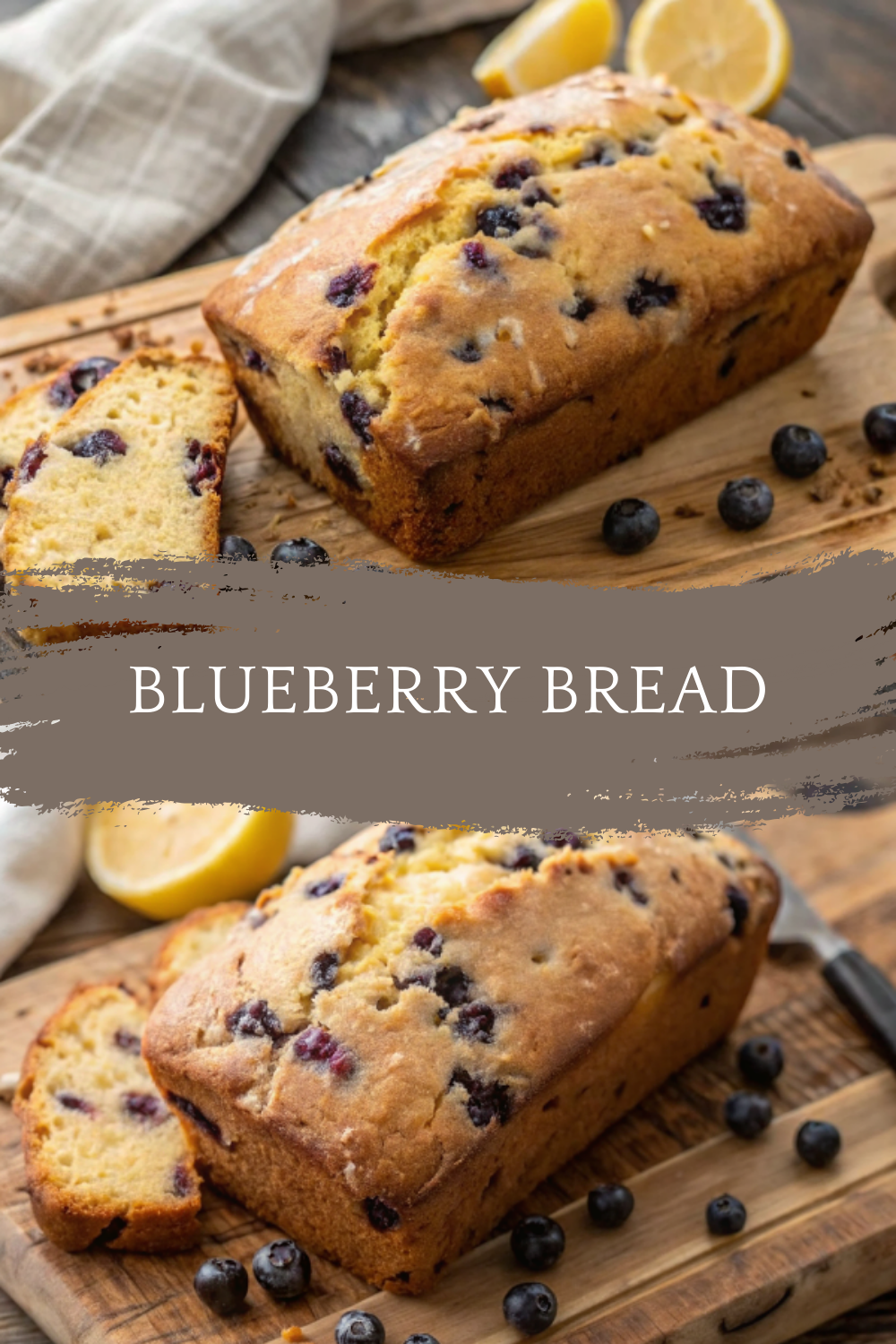 Blueberry Bread – Moist, Tender, and Loaded with Fresh Berries!