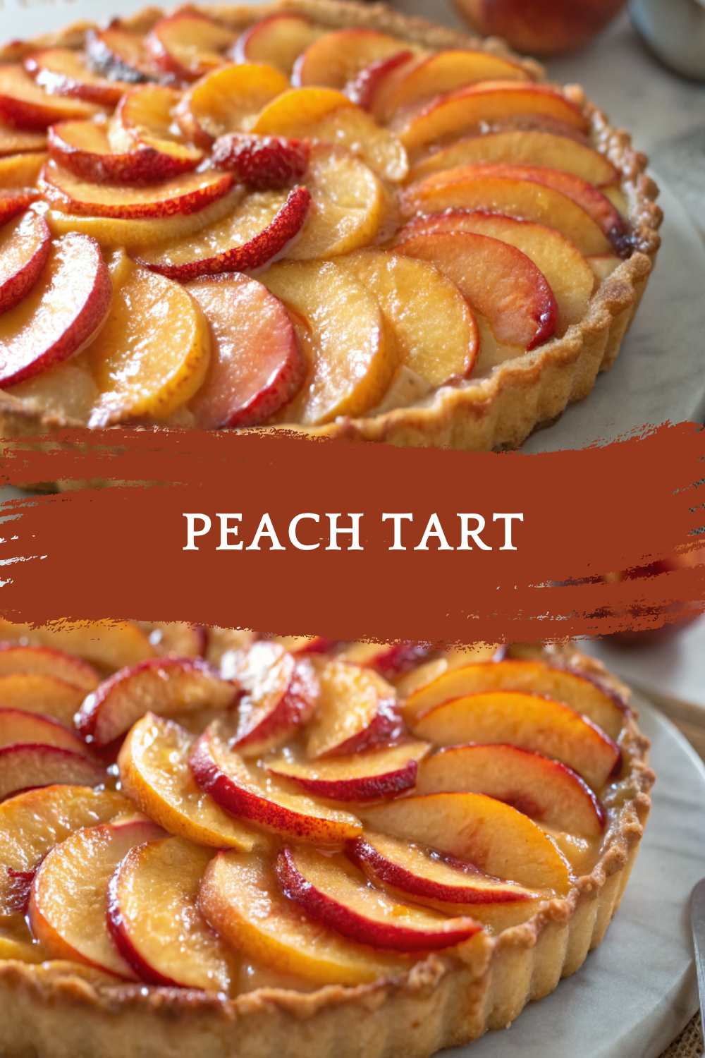 Peach Tart – Juicy Summer Peaches on a Buttery, Flaky Crust