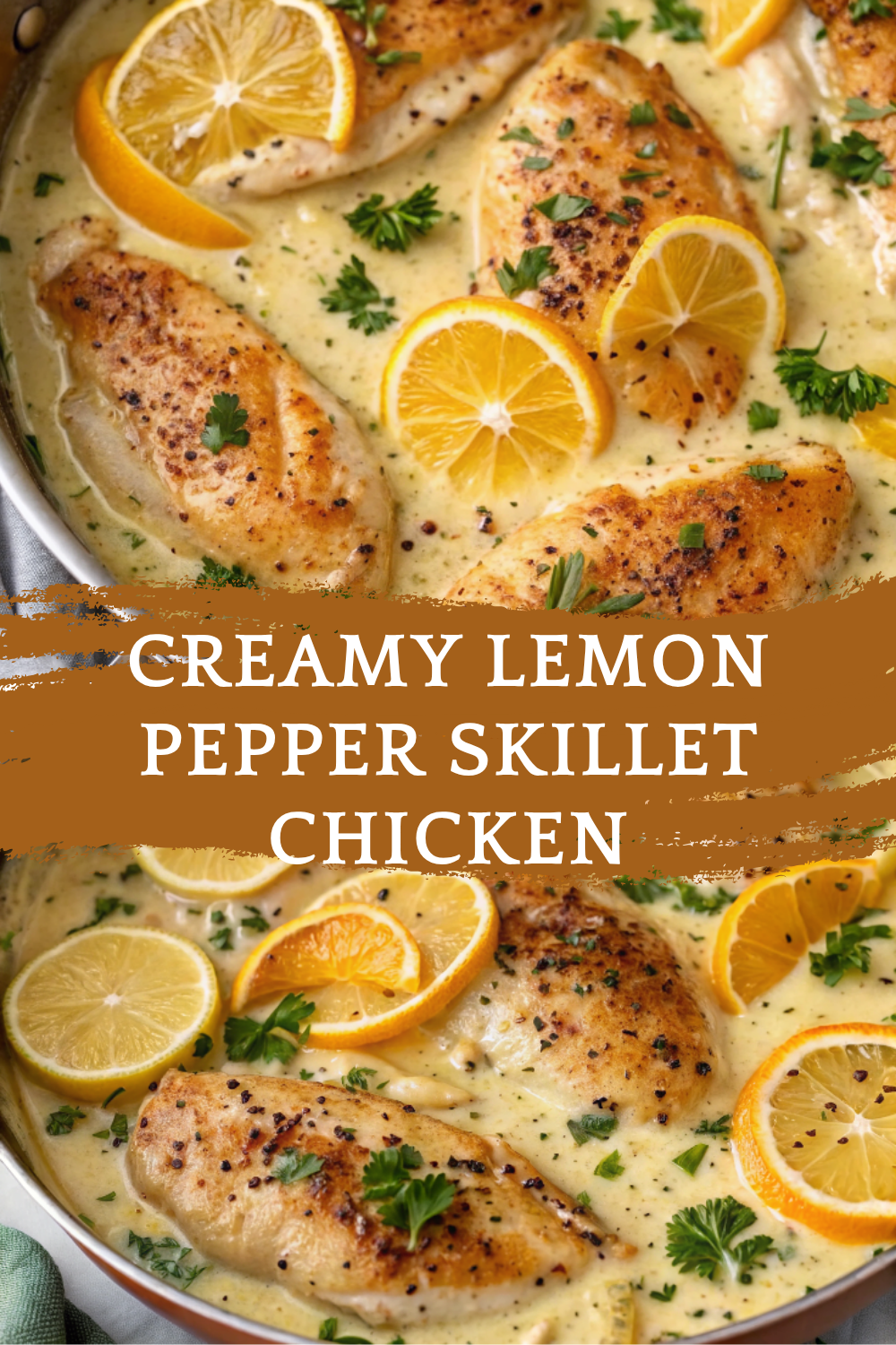 Easy Creamy Lemon Pepper Skillet Chicken: Your New Favorite Lemon Pepper Chicken Recipe!