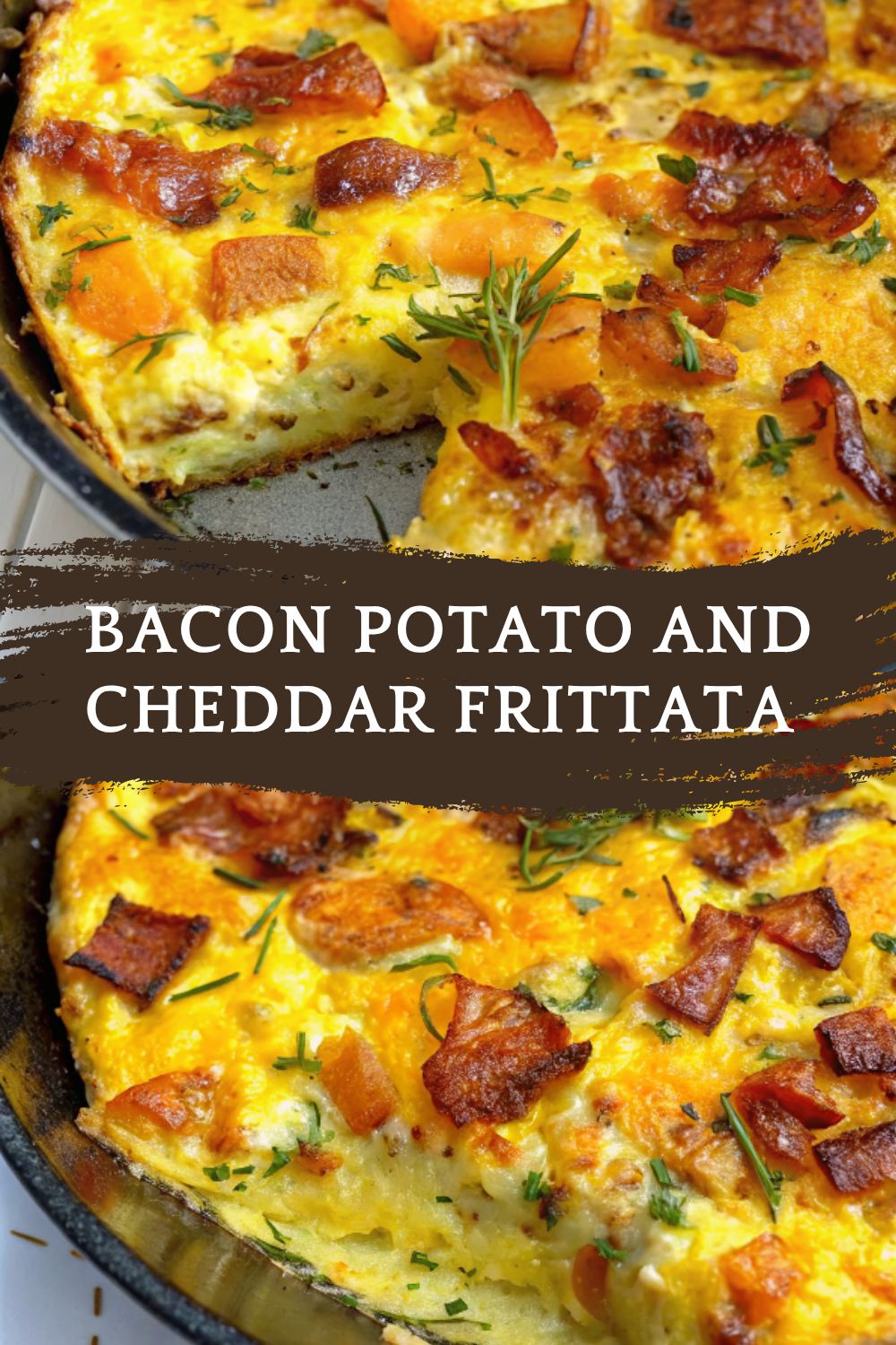 Bacon Potato and Cheddar Frittata – Hearty, Cheesy & Irresistibly Delicious