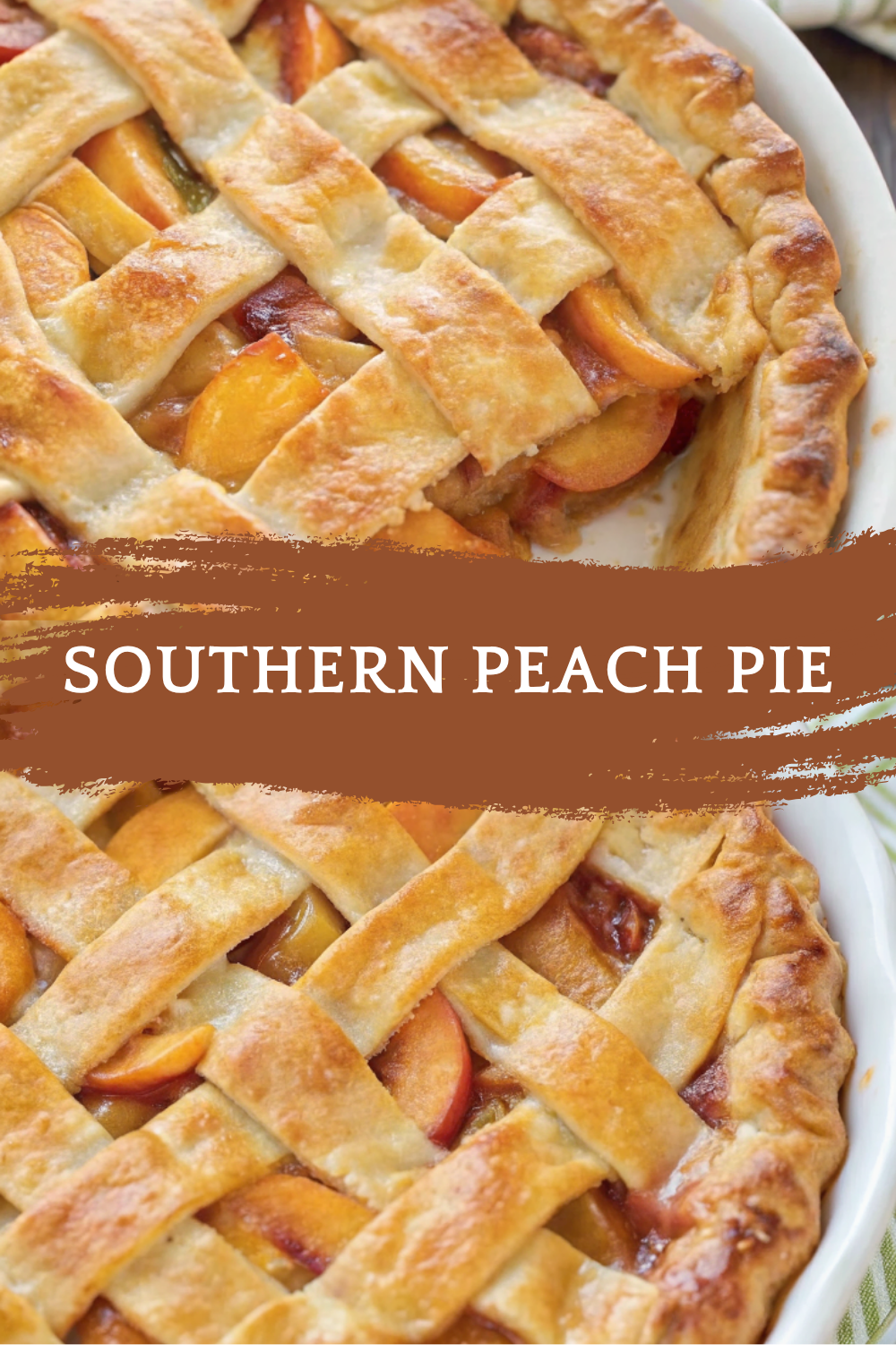 Southern Peach Pie – Sweet, Juicy Peaches in a Golden, Flaky Crust
