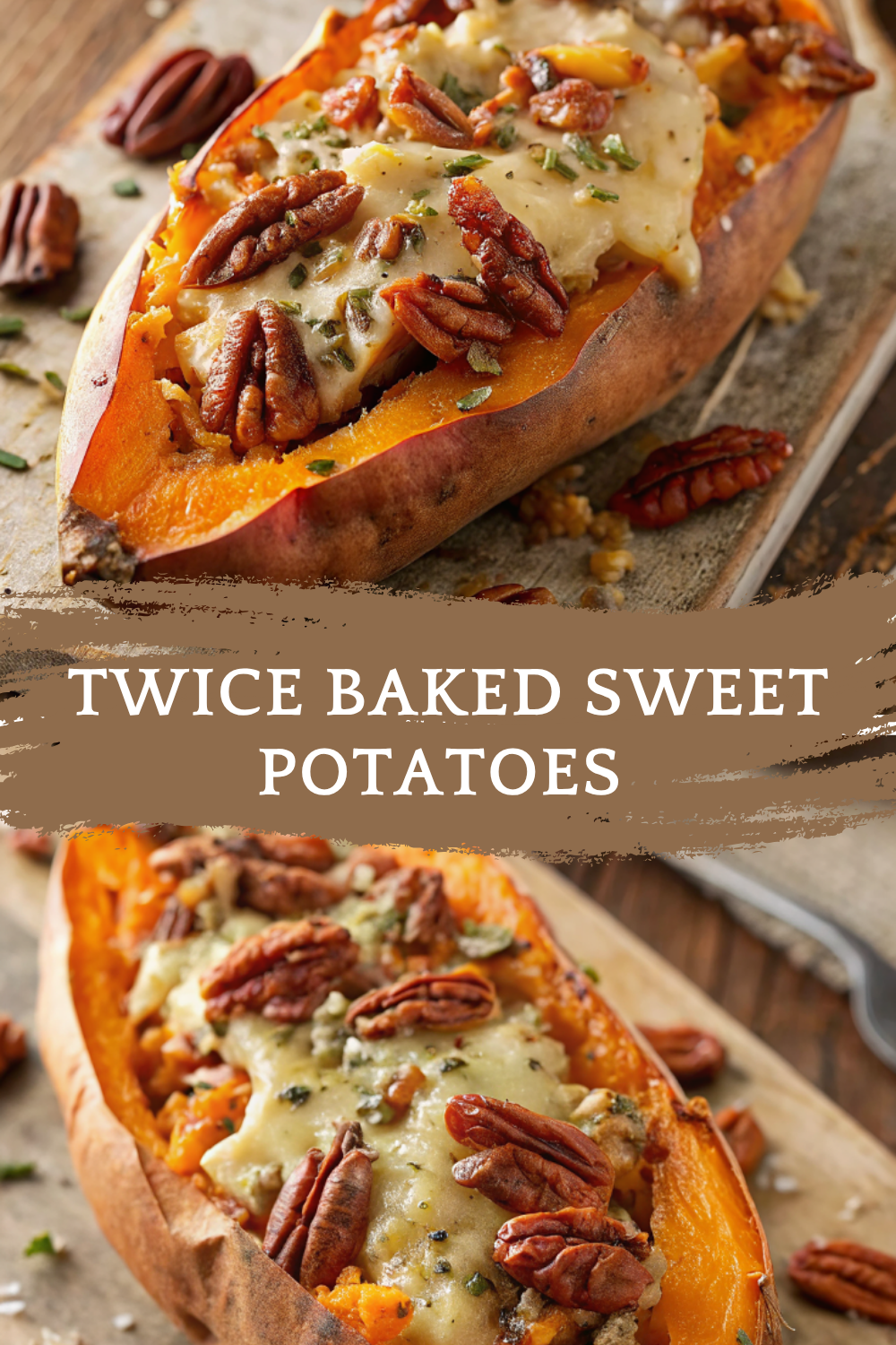 Twice Baked Sweet Potatoes – Creamy, Savory & Comfortingly Delicious