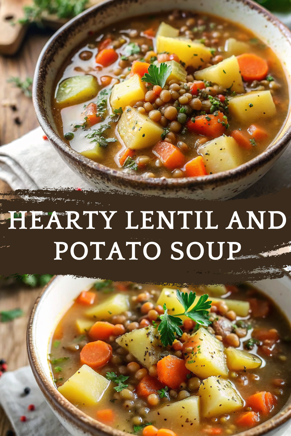 Hearty Lentil and Potato Soup – Nourishing, Simple, and Packed with Plant-Based Goodness