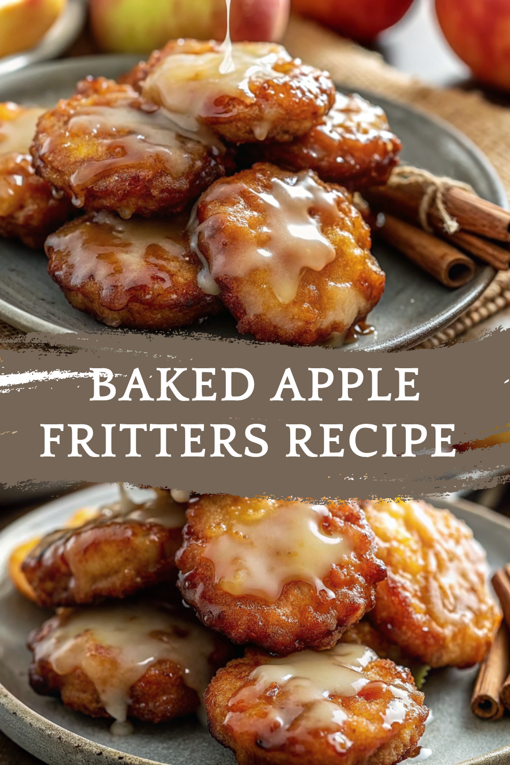 Baked Apple Fritters Recipe – Crispy, Sweet, and Oven-Baked Perfection!