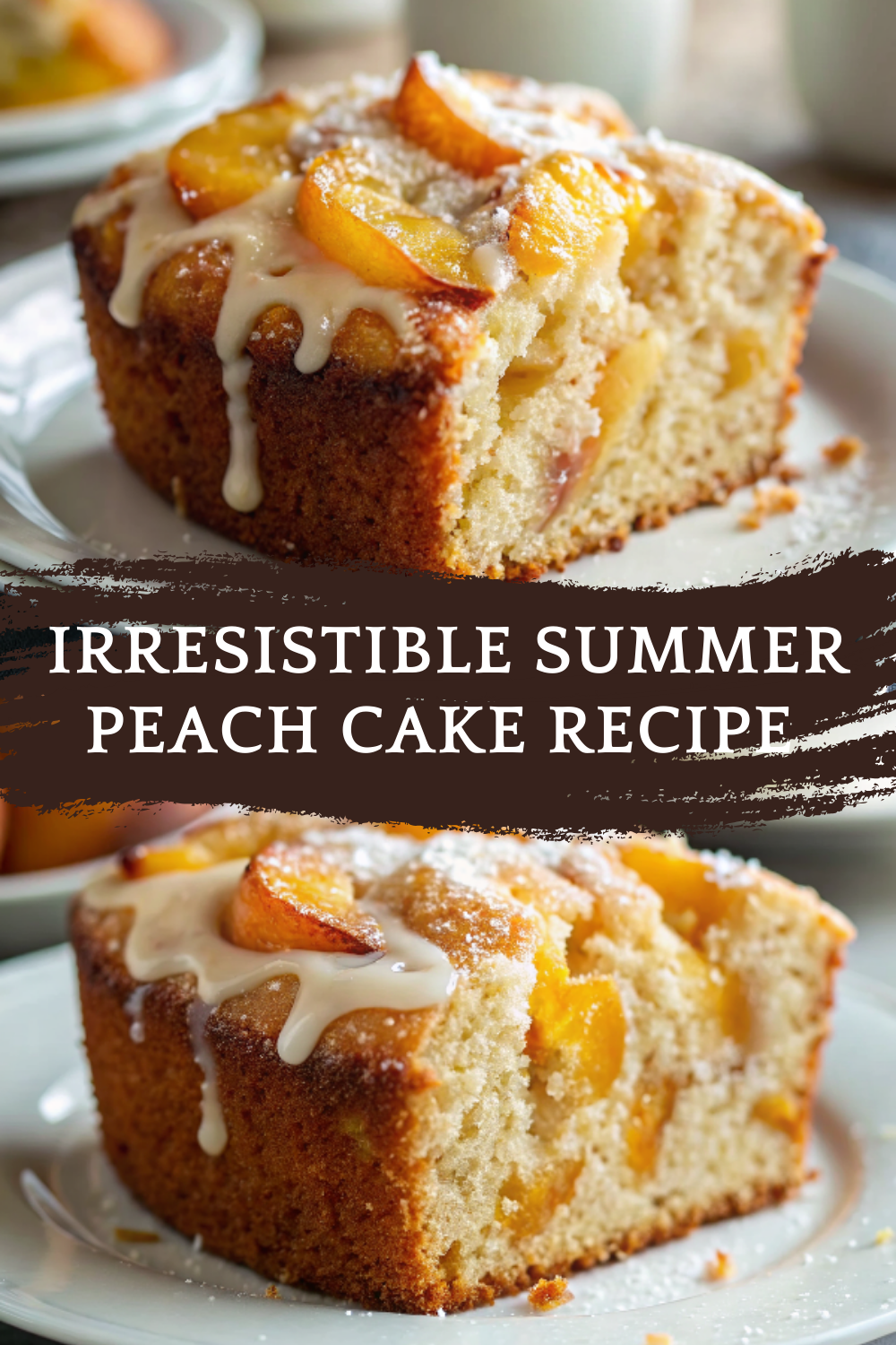 Irresistible Summer Peach Cake Recipe – Buttery, Juicy, and Packed with Fresh Fruit Flavor