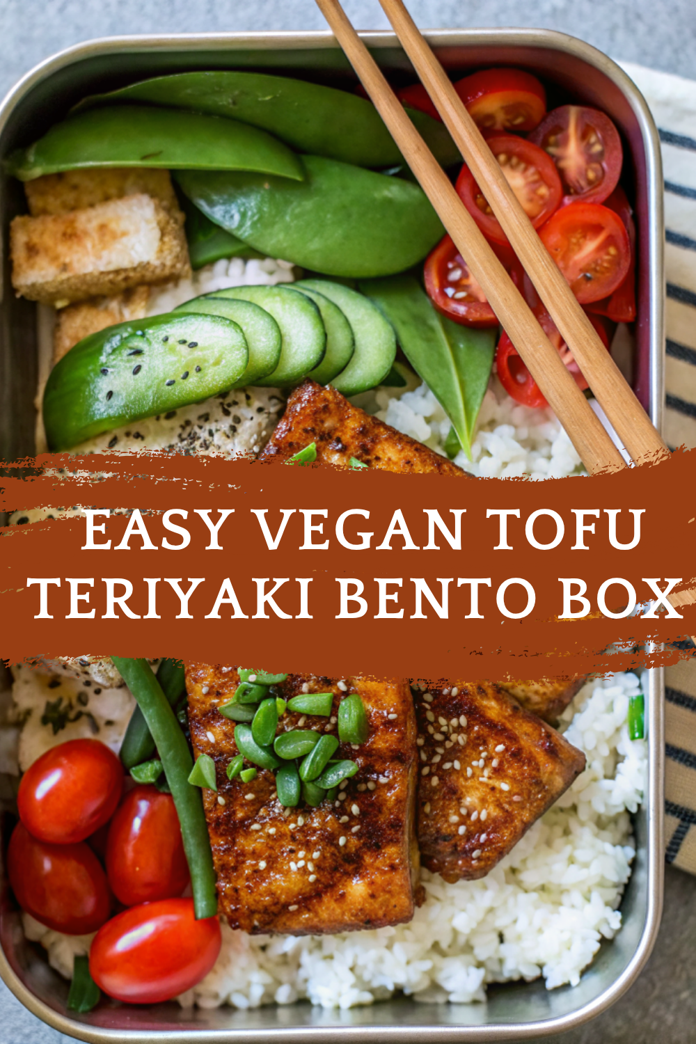 Easy Vegan Tofu Teriyaki Bento Box – A Flavor-Packed Meal Prep Marvel