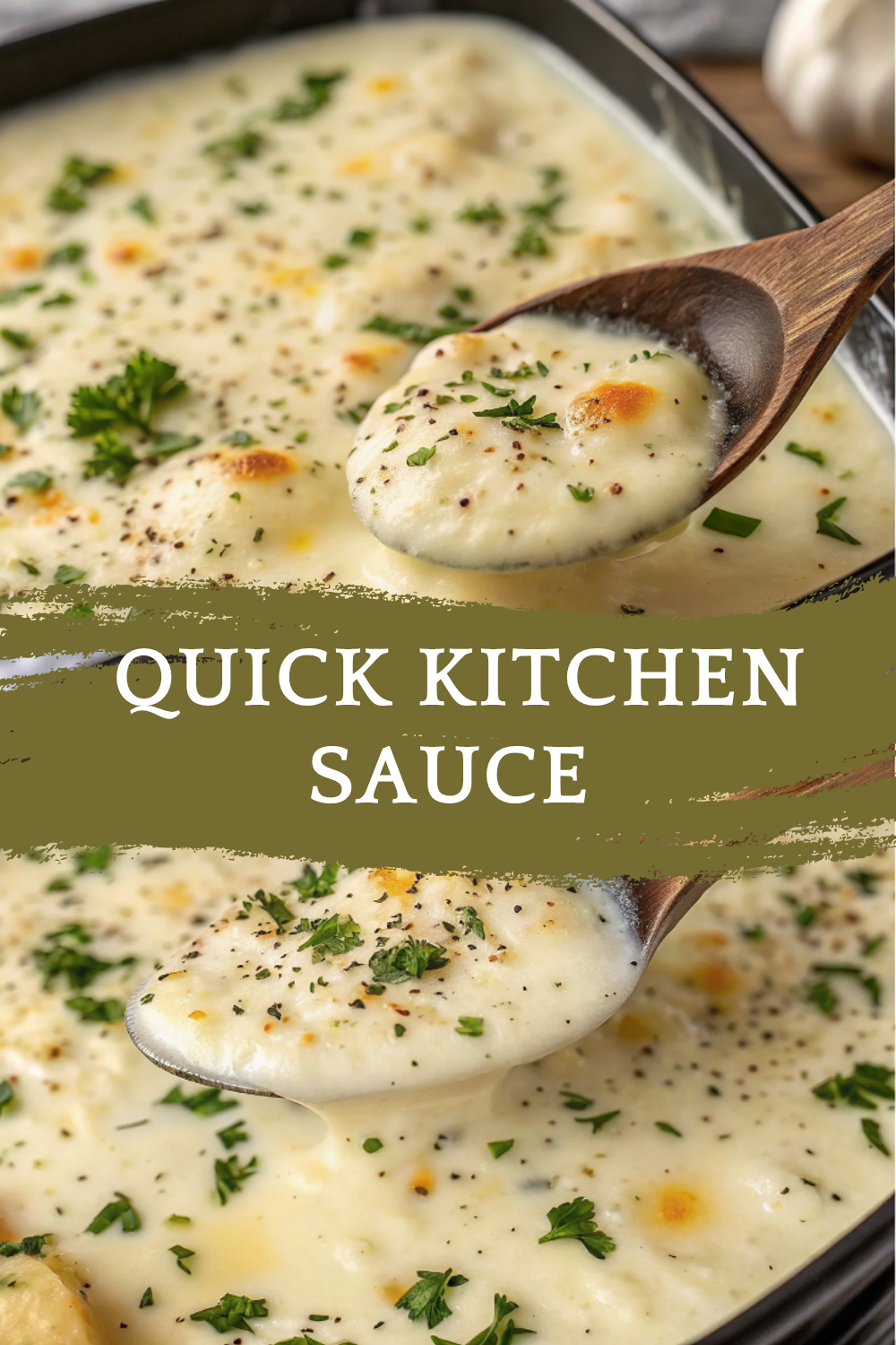 Quick Kitchen Sauce – Creamy, Cheesy, & Ready in Minutes!