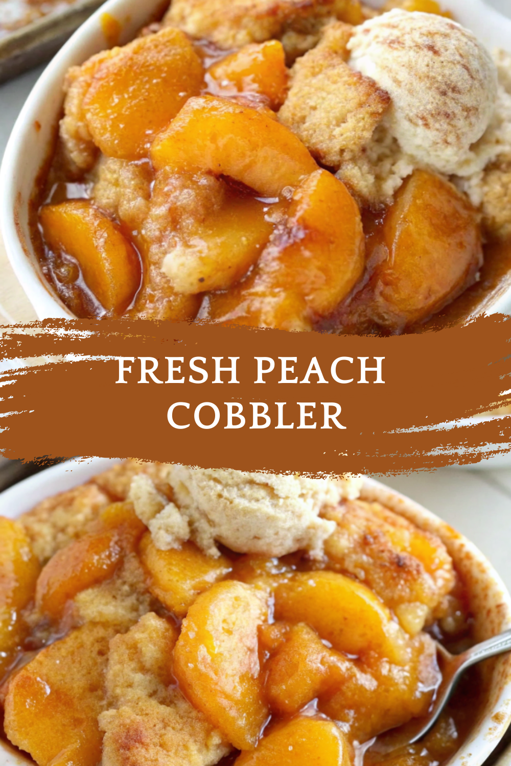 Fresh Peach Cobbler – Juicy, Buttery & the Ultimate Summer Comfort Dessert
