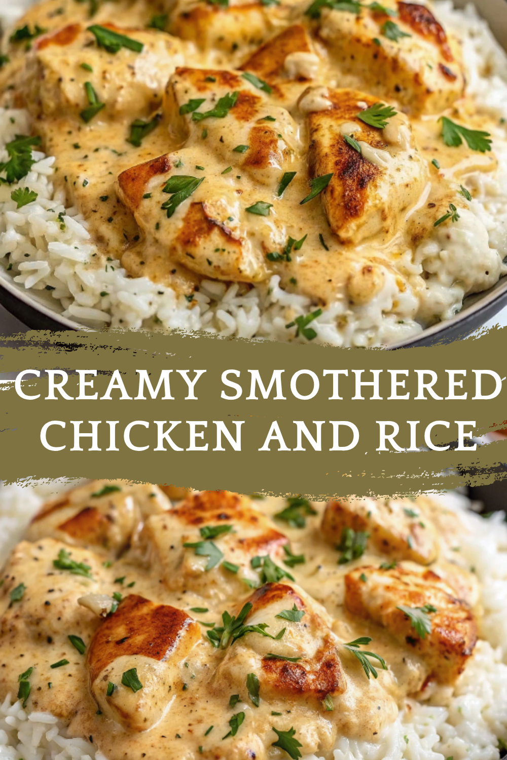 Creamy Smothered Chicken and Rice – A One-Pan Southern Comfort Classic