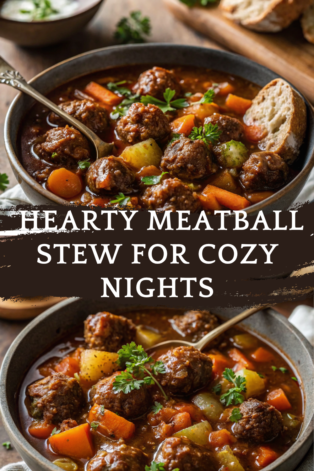 Hearty Meatball Stew for Cozy Nights – Classic Comfort in Every Spoonful